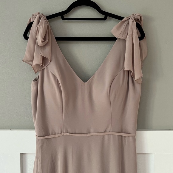 NWT Kennedy Blue Leah Bridesmaid Dress in Latte - Picture 6 of 10